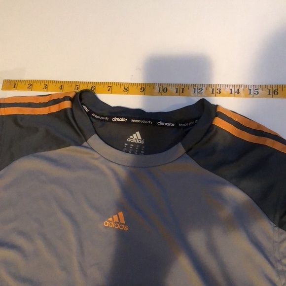Adidas size XL grey climate control tank muscle shirt like new - Picture 3 of 8